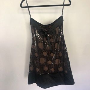 ***3 for $21*** Strapless Sequence Dress